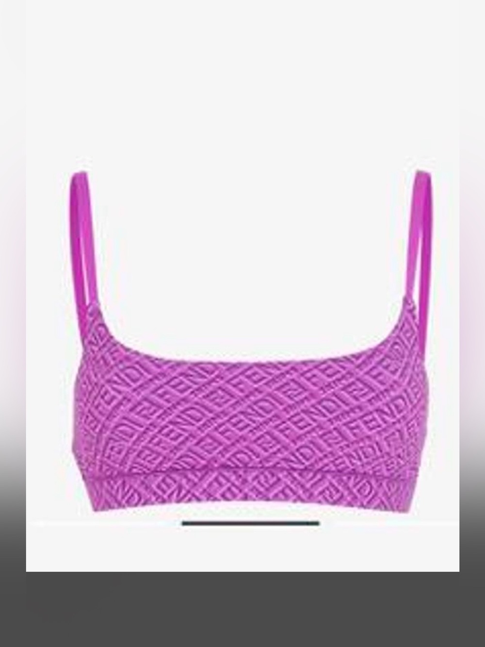 Fendi Purple Women's Bra